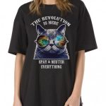 The Revolution Is Here (Cat)_BLACK