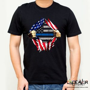 Blue American Flag
