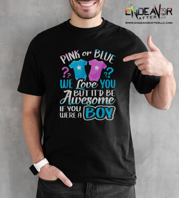 Pink or Blue Awesome Boy